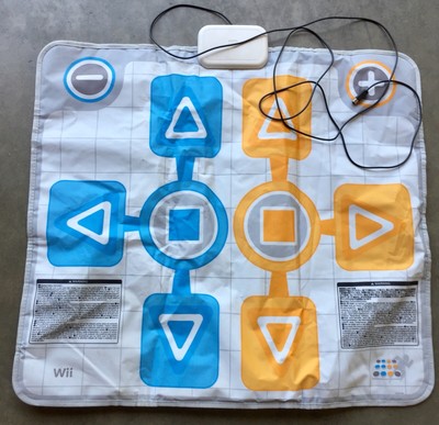 Untested Wii Dance Revolution Dance Pad Mat Only Bandai