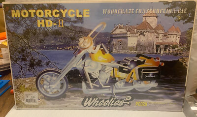 Wheelies PC020 SeaLand Motorcycle HD-11 Woodcraft Kit