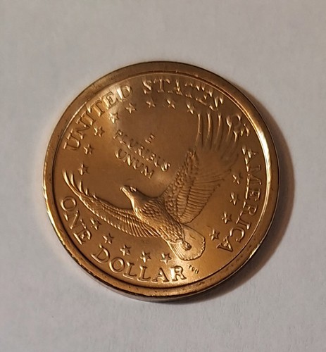 2000 P Sacagawea Native American Dollar Coin Uncirculated From US Mint roll. - Picture 2 of 3