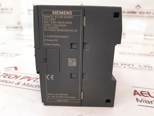 SIEMENS SIMATIC S7-200 SMART 6ES7 288-1SR40-0AA0 ANALOG OUTPUT MODULE - Picture 5 of 7