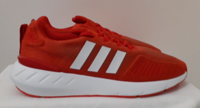 MENS ADIDAS SWIFT RUN 22 Vivid Red White SHOES SIZE 8.5 NIB  display picture 3