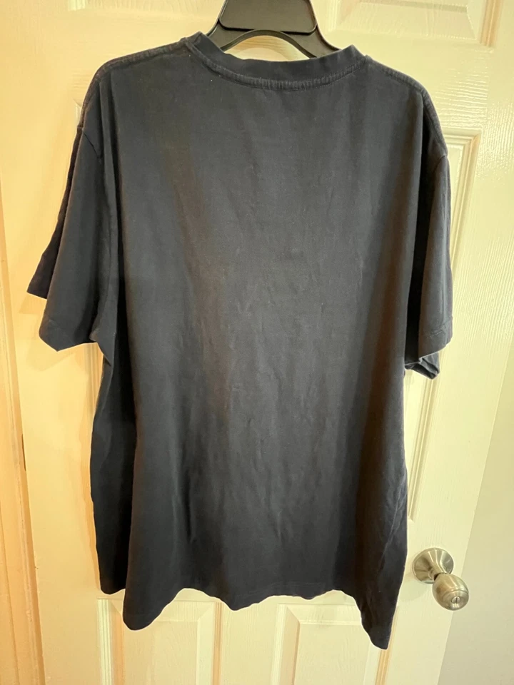 Camiseta Hustle Gang 3XL Para Hombre Negra Oso Espacial Gráfica Camiseta Hip Hop Ropa de Calle Foto 4 de 4