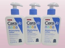 CERAVE BABY MOISTURIZING LOTION 8 OZ NWOB LOT OF 3