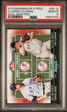 2013 BOWMAN DRAFT & PROSPECTS DUAL DRAFTEES AARON JUDGE/IAN CLARKIN PSA 10