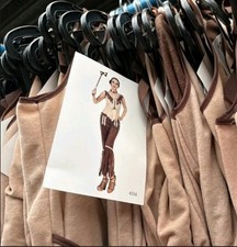 Indianer Damen Kostüm Fasching Apache Indianer