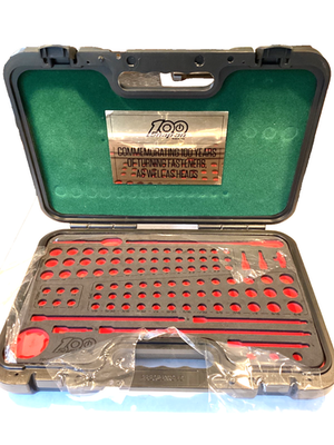 #ad Snap on NEW 100 Anniversary 1 4” Drive Metric SAE GOLD Edition Service Set Case $299.95