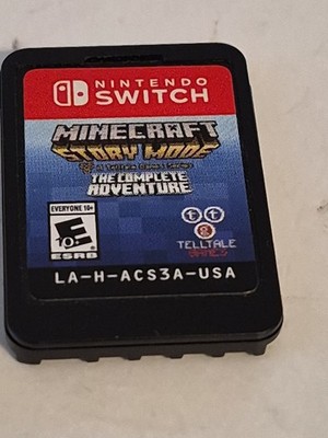 Minecraft Story Mode The Complete Adventure Telltale Nintendo Switch Cart Only