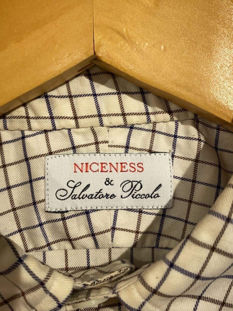 NICENESS × Salvatore Piccolo Long Sleeve Shirt S Cotton NICENESS × Salvatore Piccolo Long Sleeve Shirt S Cotton