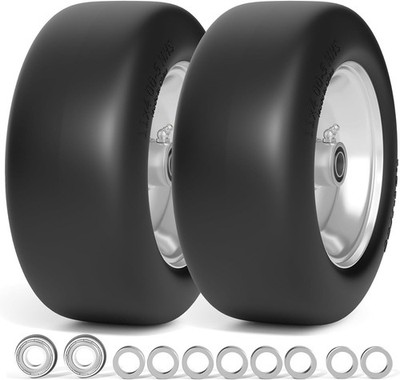 11x4.00-5 Flat Free Lawn Mower Tires, Zero Turn Mowers Solid Lawn Mower Tires