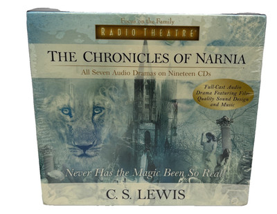 The Chronicles Of Narnia 7x Audio Drams 19 CD Set + Sealed Bonus Disc Audiobook