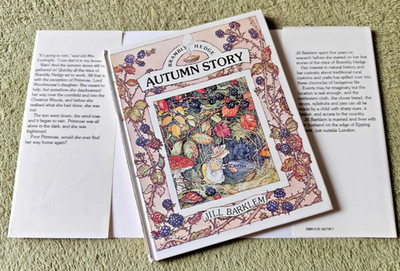 Brambly Hedge Autumn Story Jill Barklem Collins 1980 1st Ed 3rd Imp HC DJ VGC