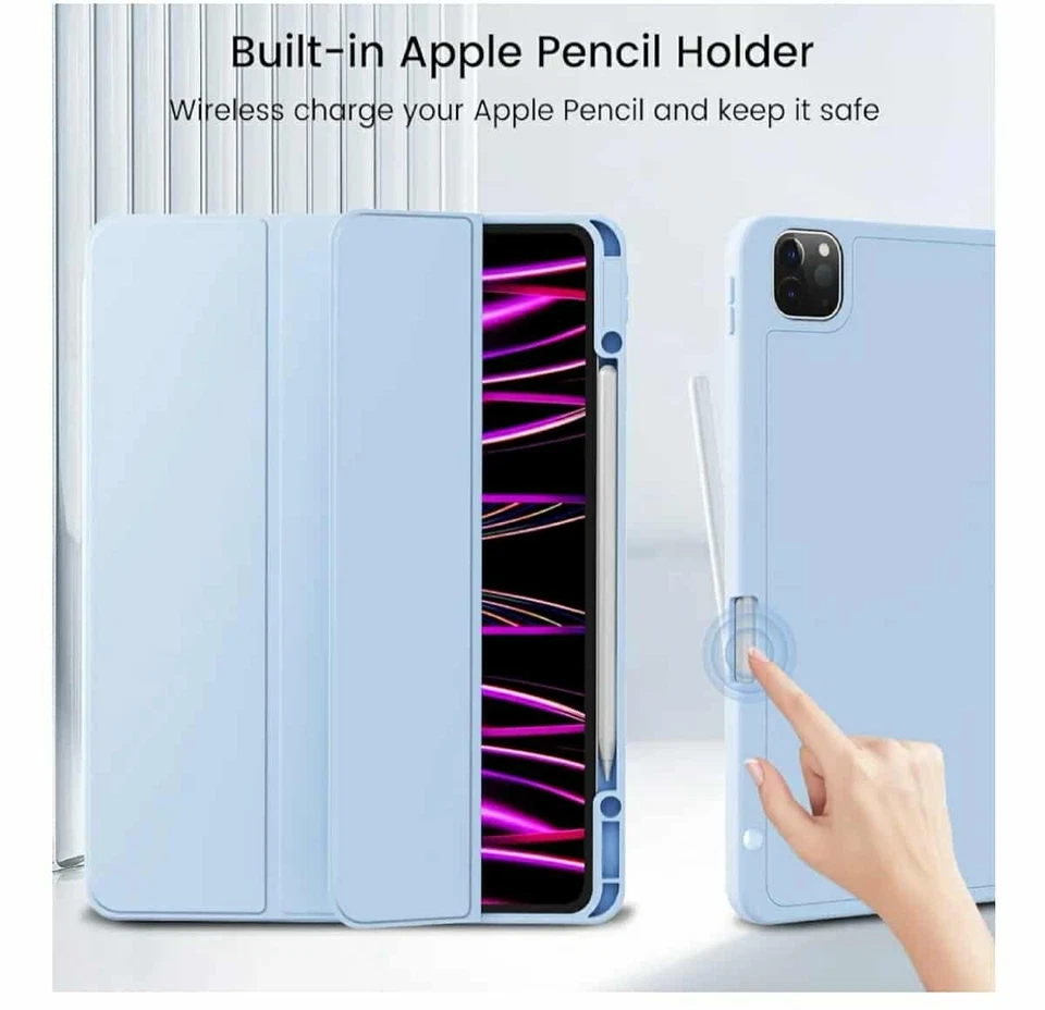 Case For iPad Pro 11inch ,Air 4th/3rd/2nd Soft Slim Lightweight  - Image 4 of 4