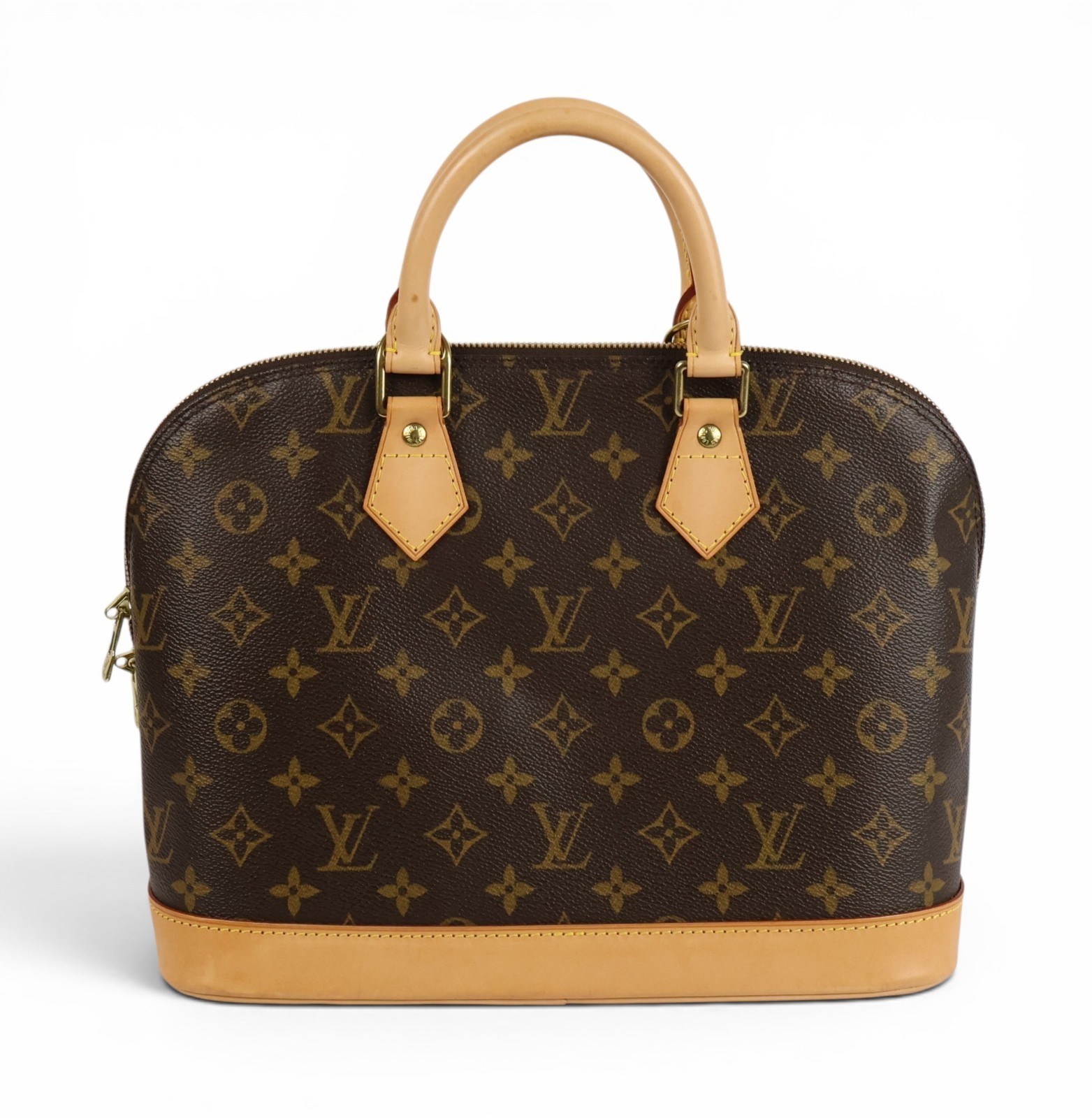 Louis Vuitton Alma PM Monogram Handbag Authentic Vintage Dust Bag 2003