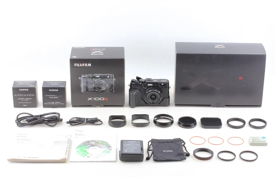 [Top MINT in Box] Fujifilm X100S Limited Edition Black Compact Camera From JAPAN - Image 2 of 4