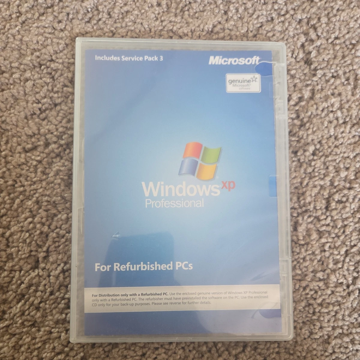 Microsoft Windows Xp Professional Sp3 for sale | eBay