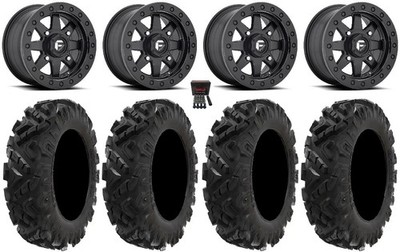 Fuel Maverick Bdlk Bk 15'' Wheels 32'' Attack 2.0 Tires Can-Am Commander Maverick