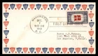 Mayfairstamps US FDC 1943 Flag of Denmark Crests First Day Cover aaz_11907