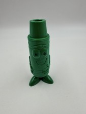 Crayola Limited Edition Green Crayon Character Crayon Sharpener Kids Collectible