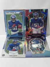 2025 Rookie Abdul Carter - 4 Card Lot RC NEW YORK GIANTS
