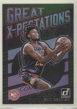 2019-20 Panini Donruss Great X-Pectations Green Flood Cam Reddish #23 0g46
