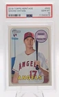 2018 Topps Heritage Shohei Ohtani Rookie Card PSA 10 - Card # 600