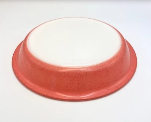 Pyrex Desert Dawn Pink Speckled 209 Pie Plate 8.5 inch Vintage