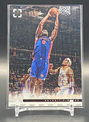 2024-25 Panini Photogenic Jalen Duren Maze Mojo #/25 Detroit Pistons #86
