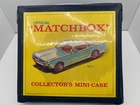 Vintage Matchbox Lesney Collector's Mini-Case w/ 18 Cars Hot Wheels Matchbox Etc