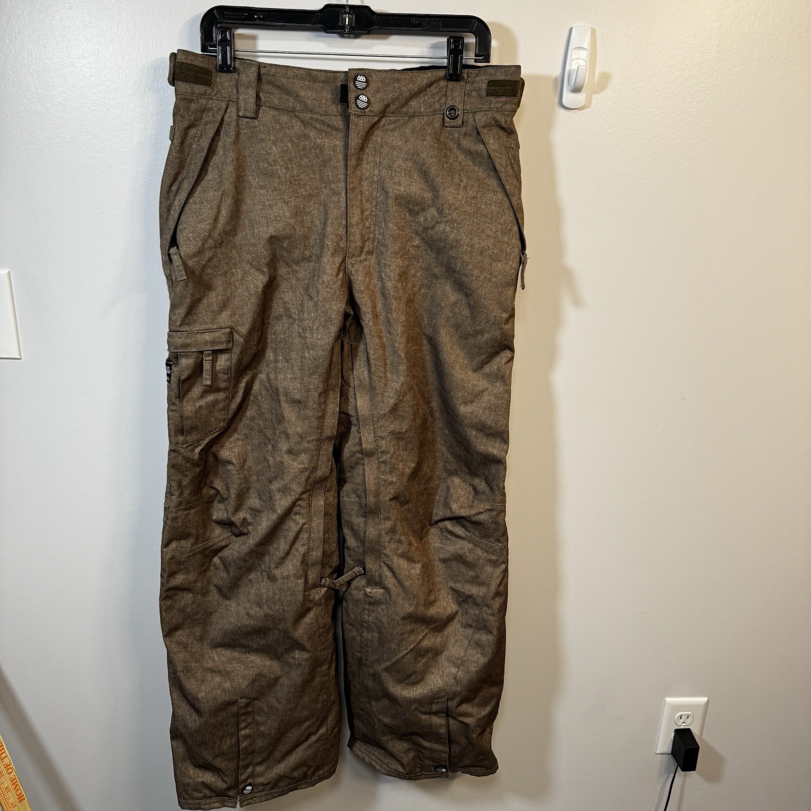 Pants Medium Brown Winter Insulate