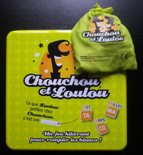 CHOUCHOU et LOULOU : JEU de société MegaBleu COMPLET