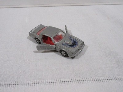 Vintage Unbranded Made in Hong Kong Firebird trans-am Silver Doors Open