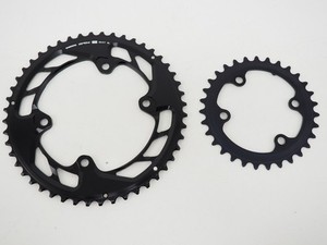 NEW! Shimano GRX FC-RX820-2 48/31 Tooth 2x12-Speed Gravel Bike Chaingring Set