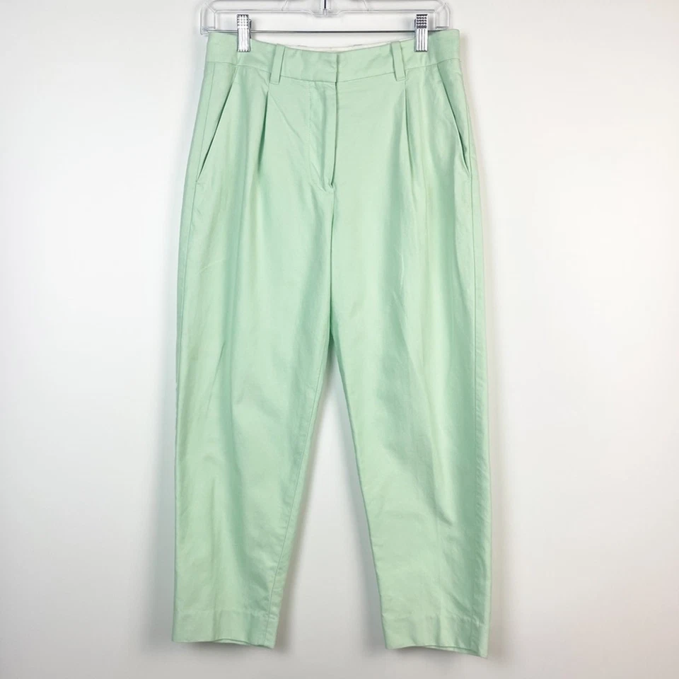 Pantalón Corto 3.1 Phillip Lim Mezcla Seda Aqua Talla 2 Foto 2 de 4