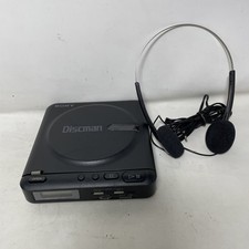 Sony Discman - Vintage D20 CD player - with retro headphones - Tested ✅