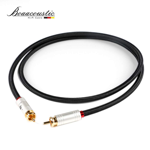 JIB Cavo RCA Audio Coassiale Digitale Qualità Audiofila Para Subwoofer, Connetto - Foto 2 di 12