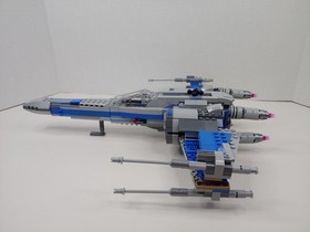 LEGO Resistance X-Wing Fighter 75149 STAR WARS 99% Complete NO FIGURES