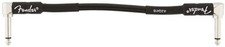2 pack of Fender Professional Series 6" Patch Cable for Effect Pedals-Two Cables
