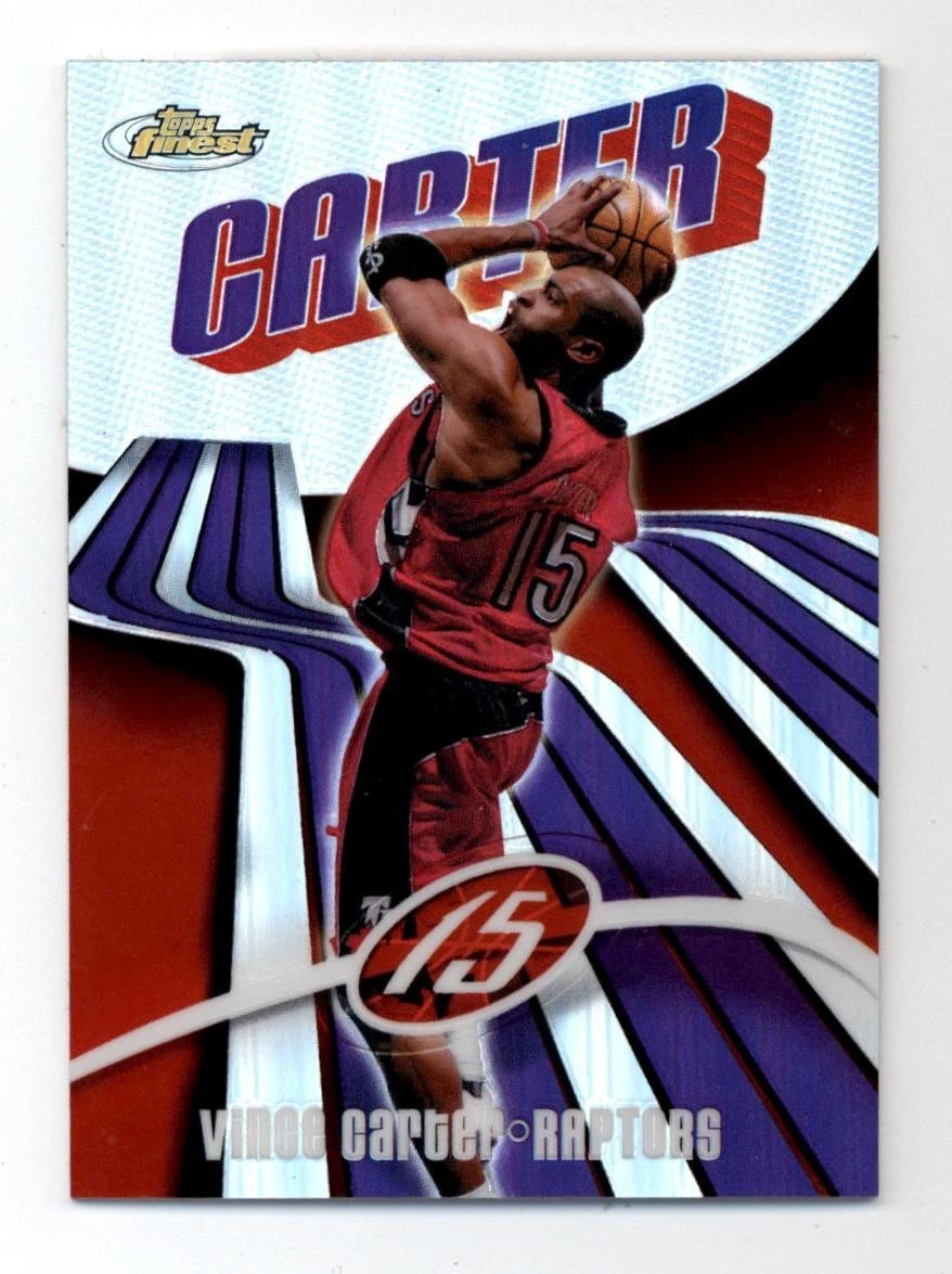 Topps Vince Carter Basketball Sports Trading Card Singles for sale