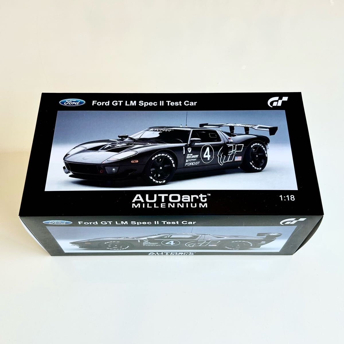 Autoart Ford GT LM Spec Ⅱ Test Car 完全未開封 AUTOart 1 18 2005 2006 Ford GT LM Spec II Test Car Gran
