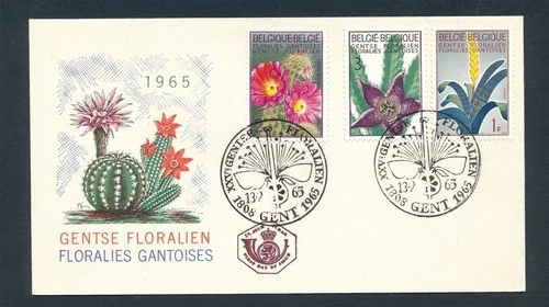 D481655 Belgium FDC Ghent Flower Festival P.152