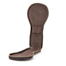 Anti-Scratches Genuine Leather Watch Bag Full Protection Travel Carrying Case