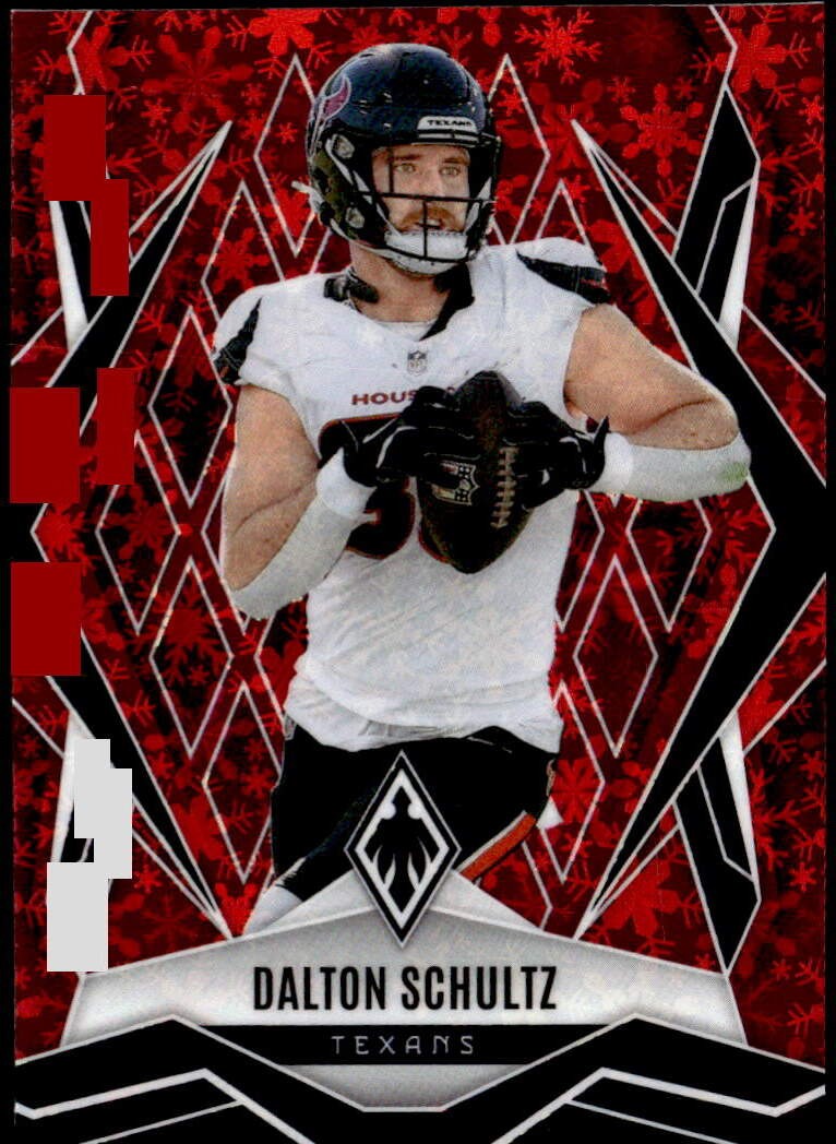2025 Panini Phoenix #23 Dalton Schultz Red Winter Prizm #/399 F5