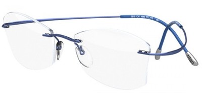 Silhouette Brille TMA MUST COLLECTION 5515/CW LIGHT BLUE 52/17/0
