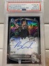 2025 Bowman Draft Chrome Prospect Autographs Billy Carlson Black Ref /10 Pop 1