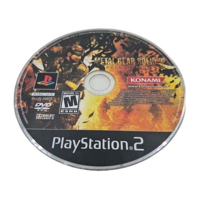 Metal Gear Solid 3 Snake Eater - PlayStation 2 - Authentic - Loose Disc