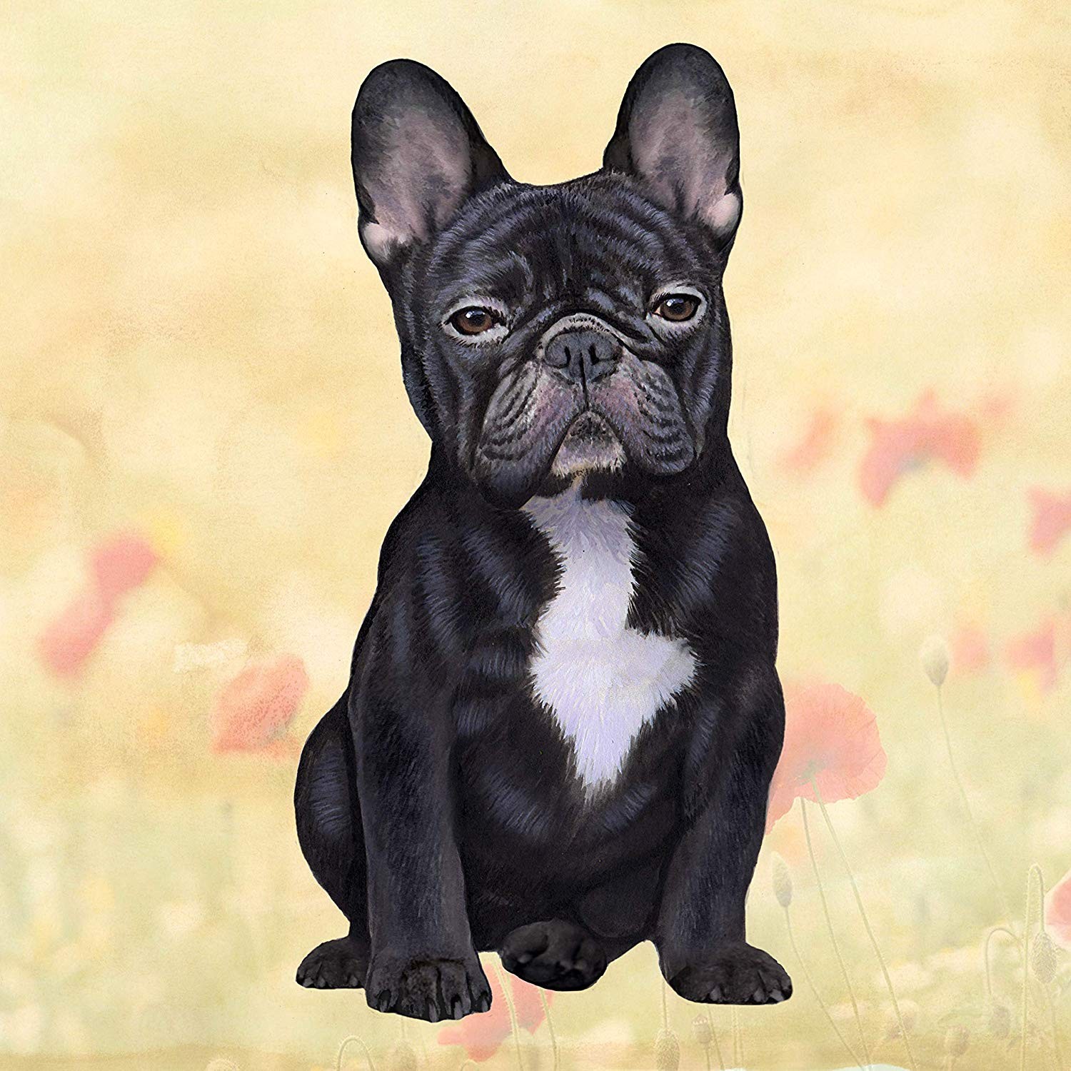 Подставка для напитков French Bulldog черная 1 1990₽