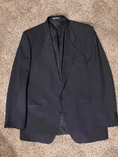 Giorgio Armani Dark Navy Blue Blazer Size 40R 