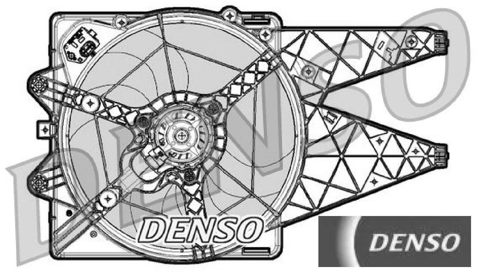 Kühlerventilator DER09065 DENSO für FIAT BRAVO II - Bild 3