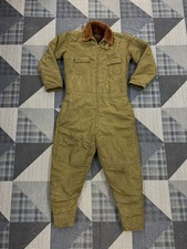 Vintage 1940s Buaero U.s. Navy Al-1 Flight Pilots Coveralls Alpaca Lined Mens Xl