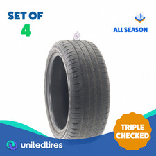 Set Of 4 Used 23545r18 Goodyear Eagle Touring 98v - 5.5-7.532 17xr8 Set Of 4 Used 23545r18 Goodyear Eagle Touring 98v - 5.5-7.532 17xr8